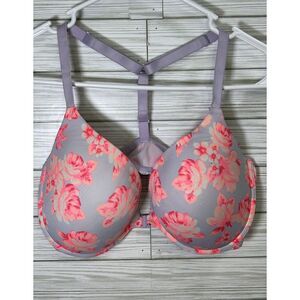 Victorias Secret‎ PINK Lavender Everywhere Lightly  Lined Push Up Bra "36C" READ